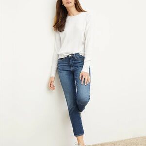 Frame Le High Straight Jeans in Bestia